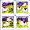 Set of four sheep placemats