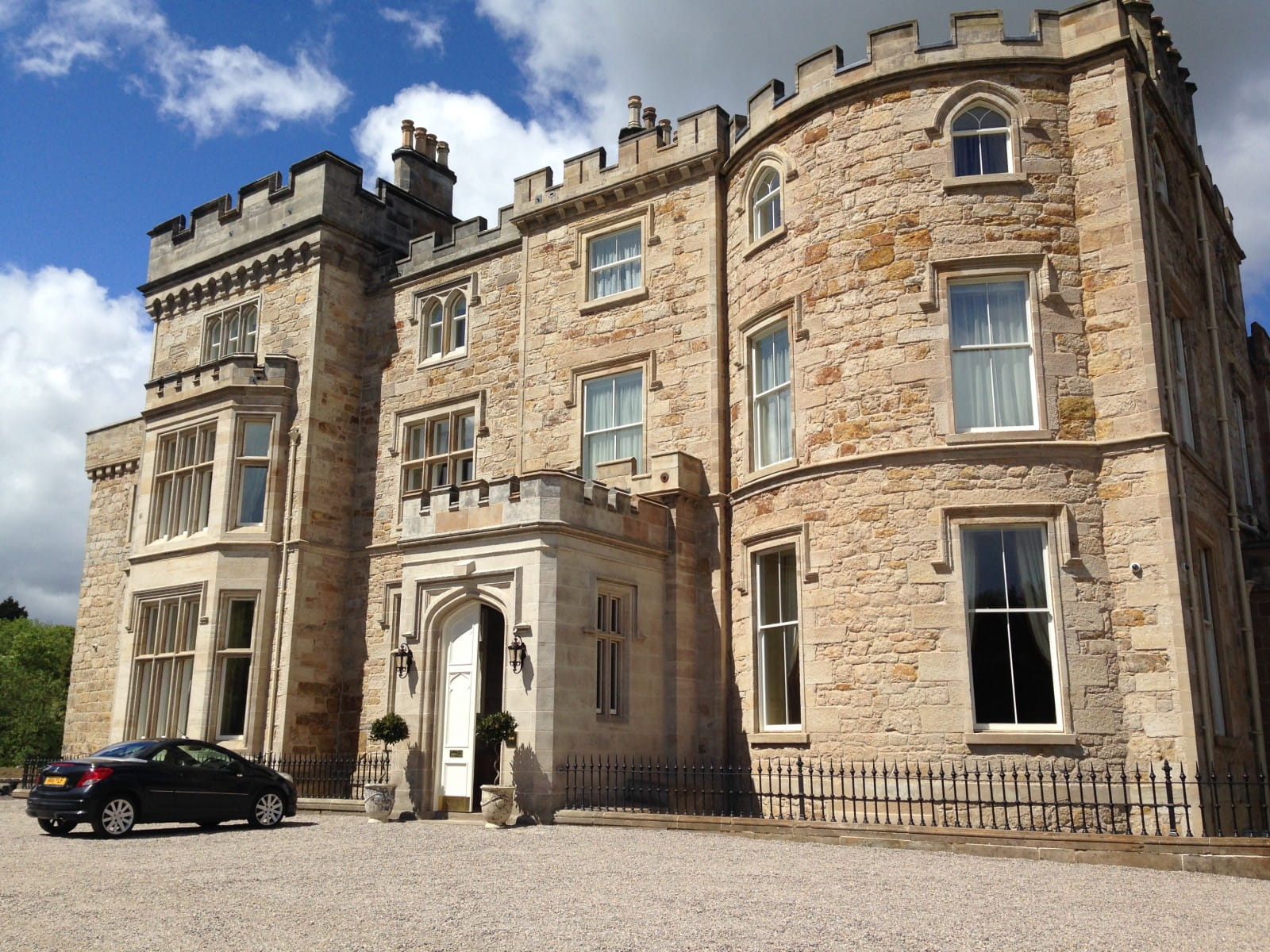 Beautifully restored Crossbasket Castle....
