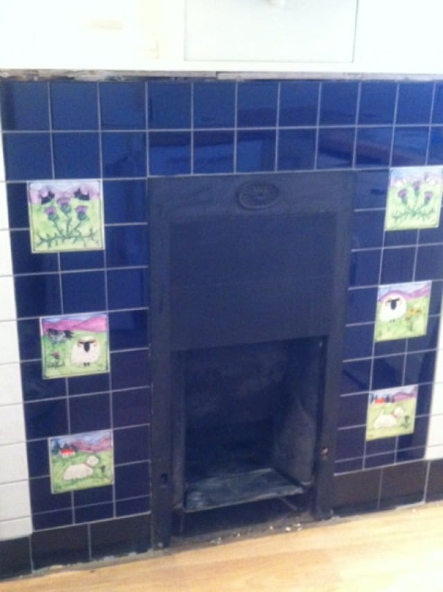 fireplace