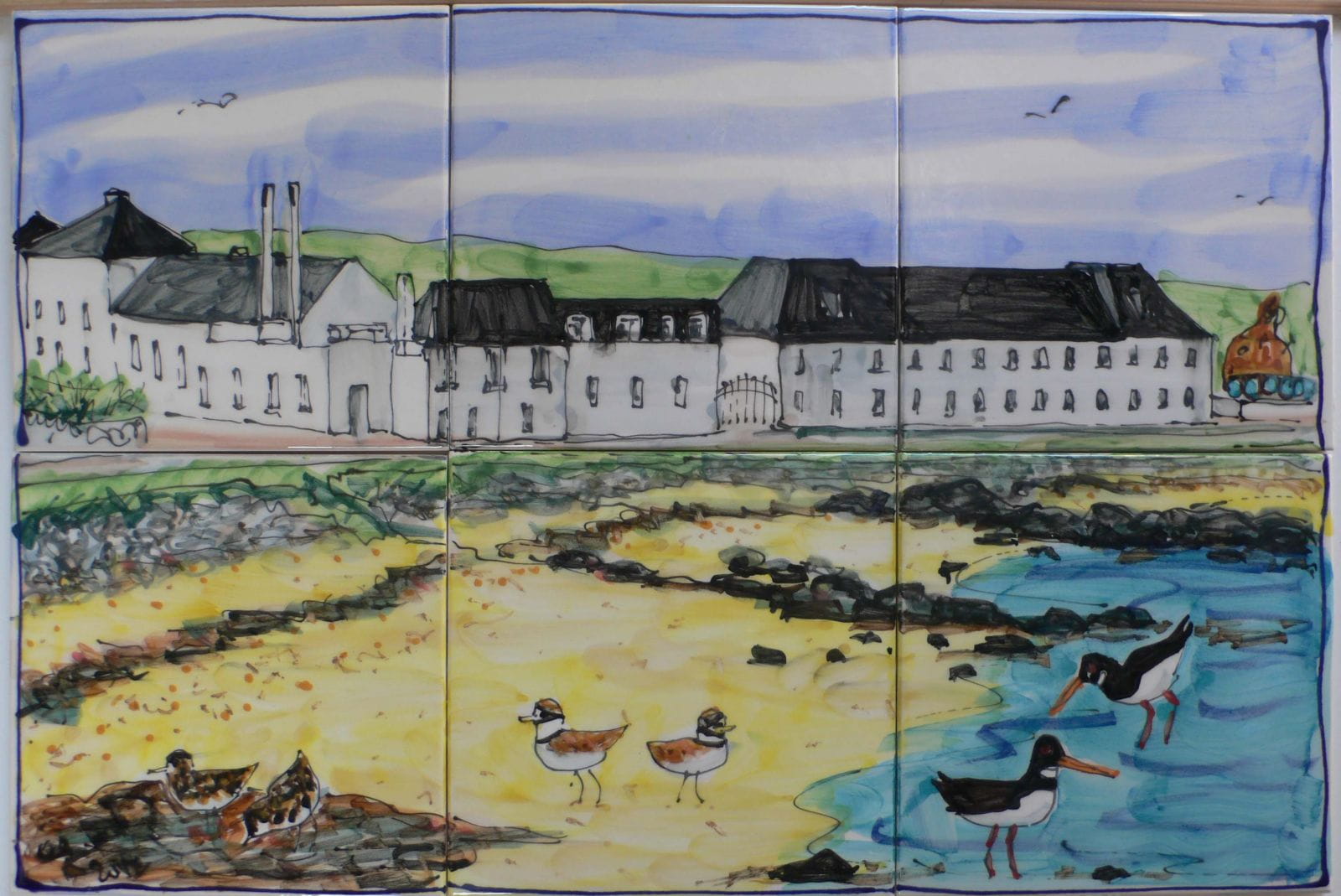 Bruichladdich Distillery , on the beautiful Isle of Islay
