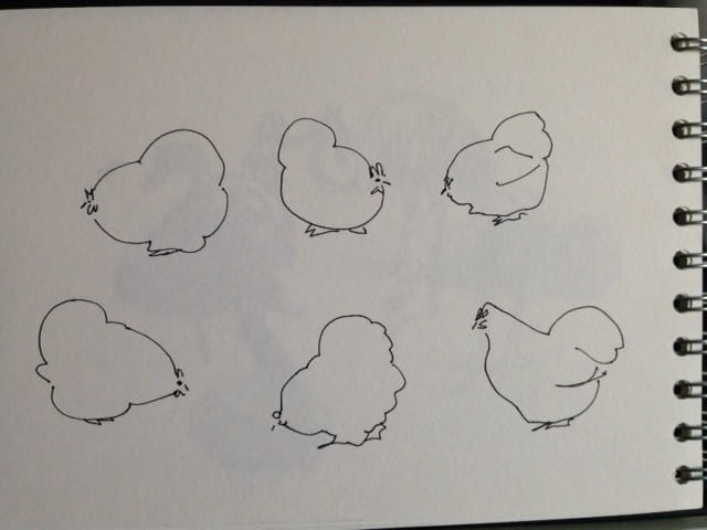 Managed a spot of sketching recently - a rare indulgence!