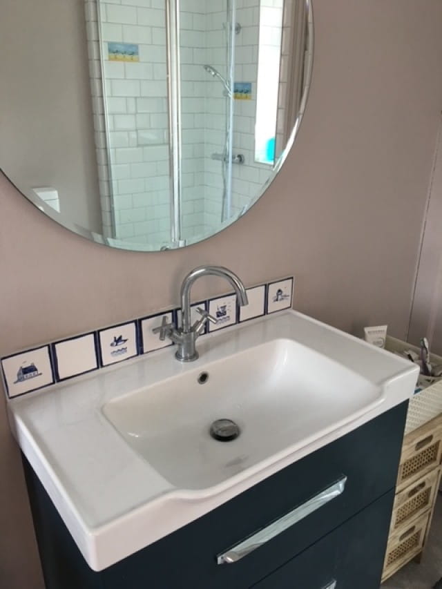 lovely recent bathroom tile project