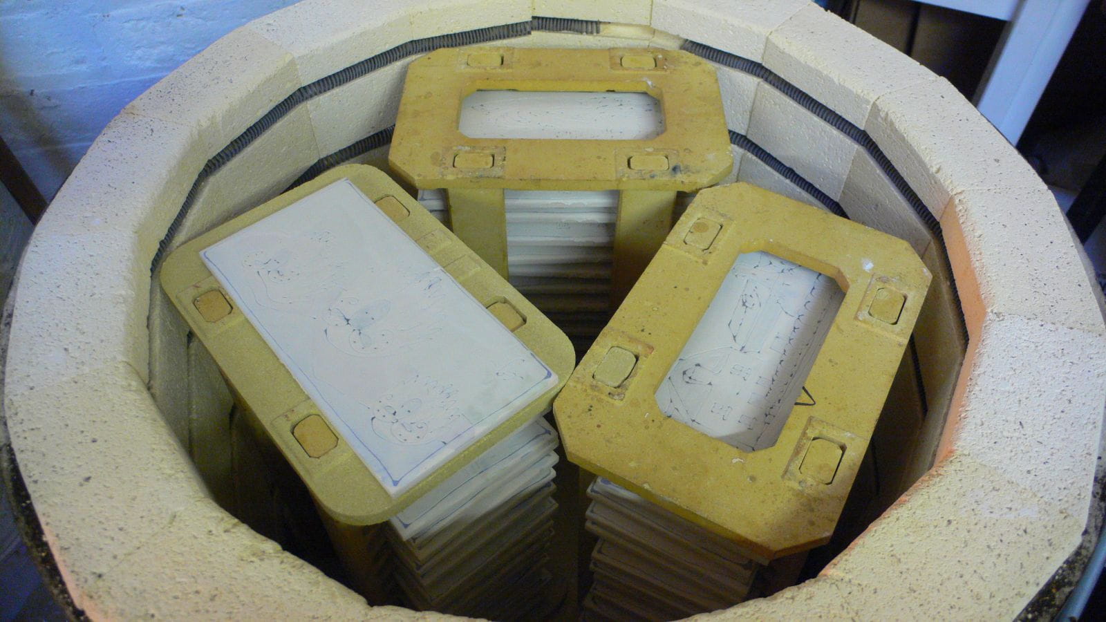 The last part is when they are glazed and put in the kiln. Bit of magic happens now :)