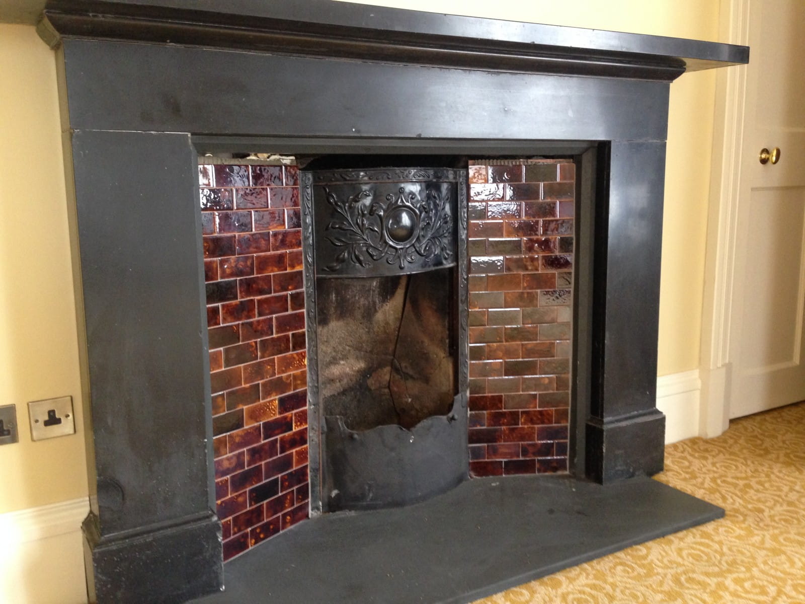 .....for two fireplaces.