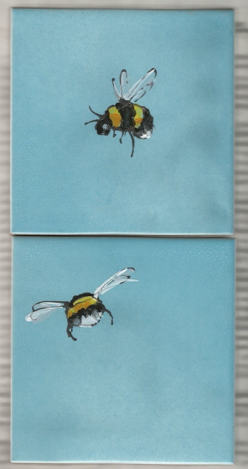 bee variations - these are handpainted.