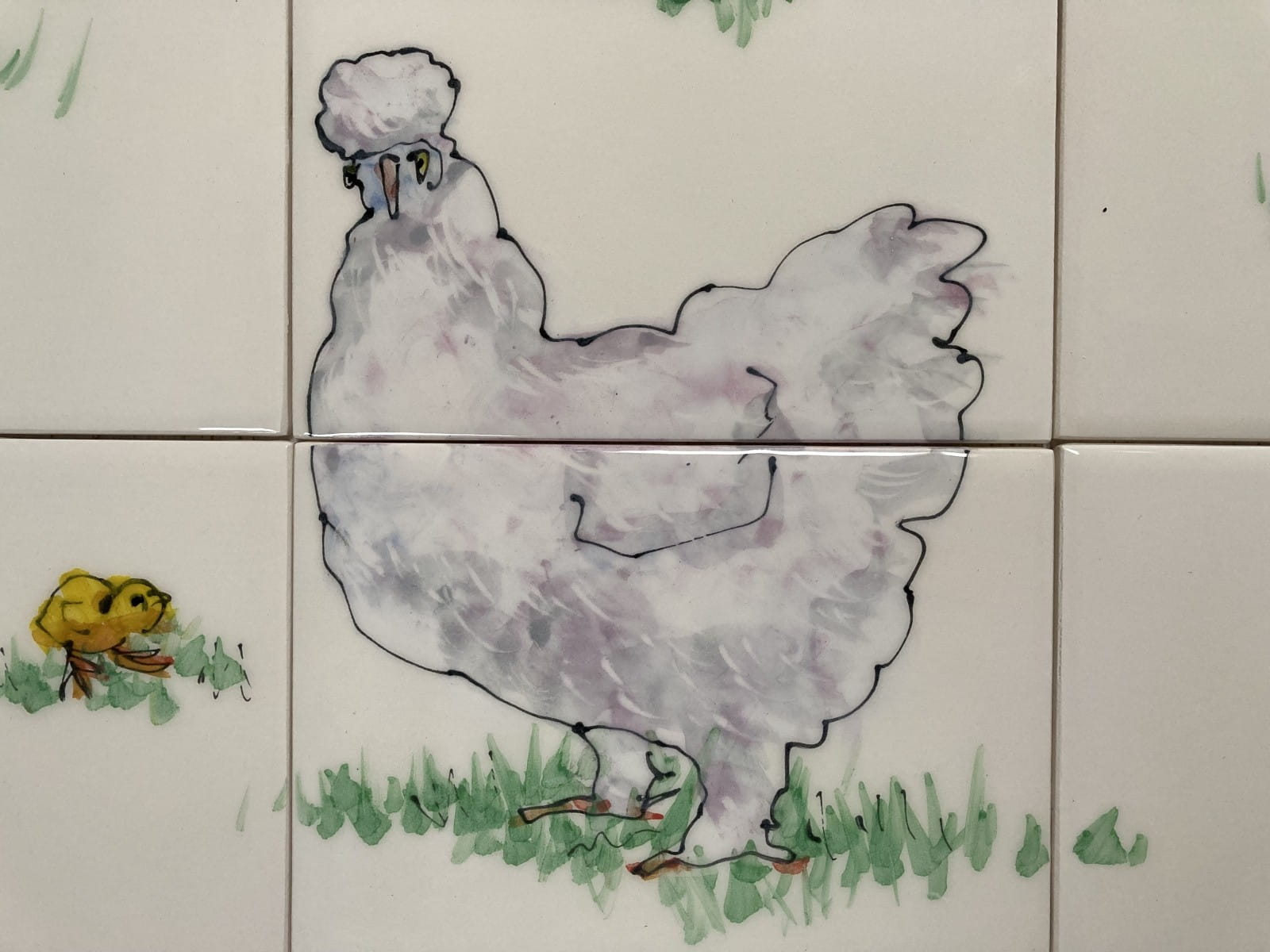 detail hens