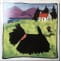 Scottie dog large printed tile