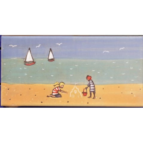 Panorama Print Sandcastles
