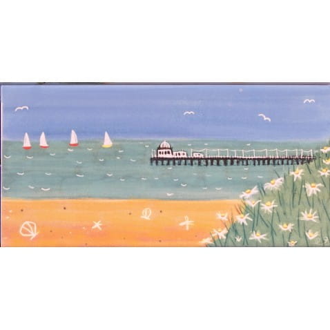 Panorama Print Pier on the Right