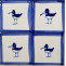 examples of the free hand drawn oystercatchers, please note, no two are exactly the same!