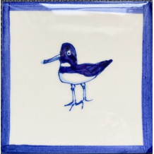 Delft style oystercatcher