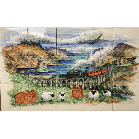 examples of bespoke and commissioned farm/cow themes