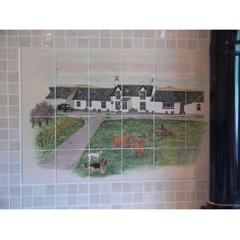 examples of bespoke and commissioned farm/cow themes