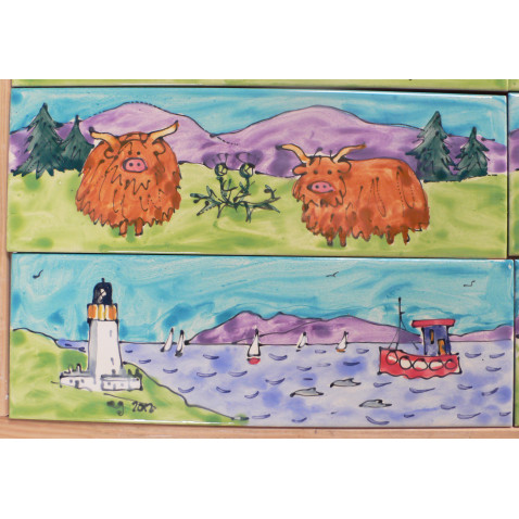 examples of bespoke and commissioned farm/cow themes