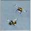 examples of bespoke and commissioned tiles with bees