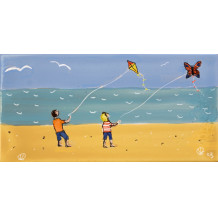 Panorama Print Kiteflying