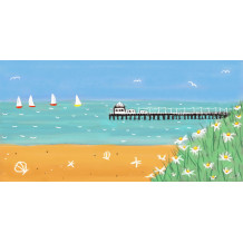 Panorama Print Pier on the Right