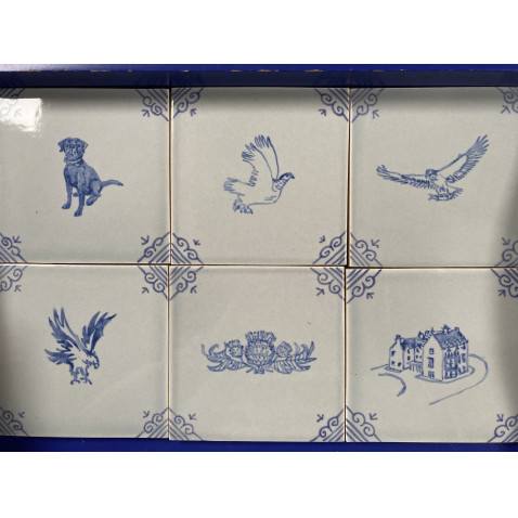 examples of commissioned and bespoke delft style tiles
