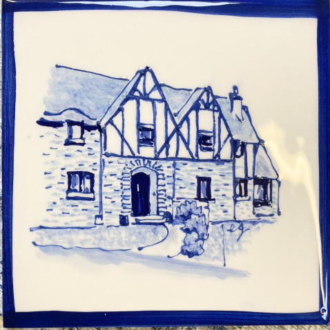 examples of commissioned and bespoke delft style tiles