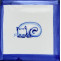 Delft Sleeping Cat