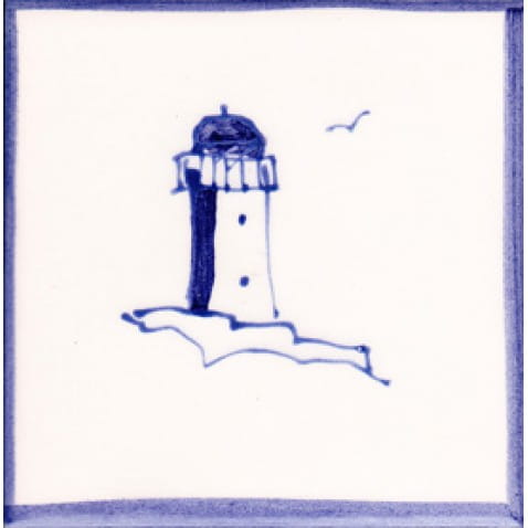 delft style lighthouse