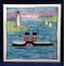 Waverley and Lighthouse printed large tile